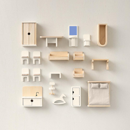 Avis Grande maison de poupées en bois Blanche Petite Amélie 5