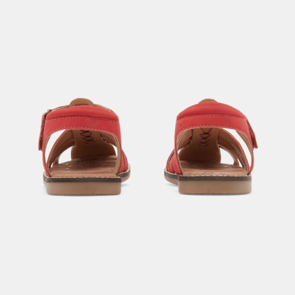 Avis Sandale multibrides cuir à scratch rouges garçon OKAIDI 4