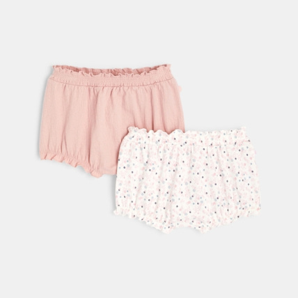 Avis Short maille fantaisie taille élastiquée (lot de 2) OBAÏBI 1