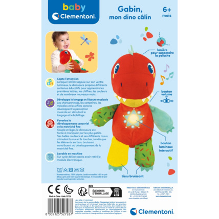 Avis Gabin, mon dino câlin Clementoni 3