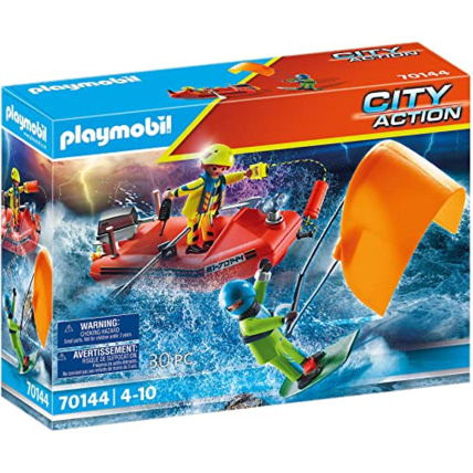 Avis Playmobil City Action - Sauvetage en mer : Kitesurfer et bateau PLAYMOBIL 1