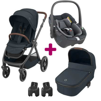 Avis Poussette trio Oxford + nacelle Oria + siège auto Pebble 360 Essential Maxi-Cosi 2