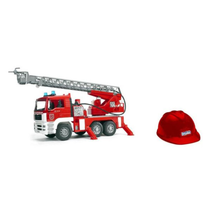 Avis Camion de pompier avec module électronique et casque BRUDER 1