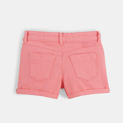 Avis Short en toile rose fille OKAIDI 2