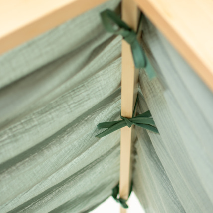 Avis Ciel de Lit Cabane en gaze de coton SOLO Sevira Kids 10