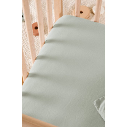 Avis Drap housse bébé Satin de Coton Bio lavé KADOLIS 4