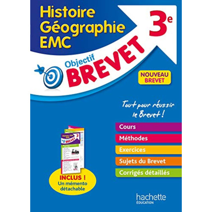 Avis Objectif Brevet - Histoire-Géographie-Éducation civique Hachette Éducation 1