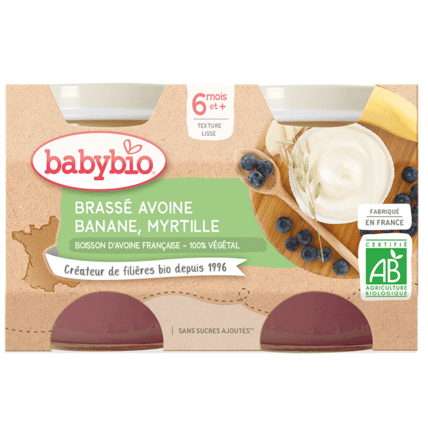 Avis Brassé Avoine Banane Myrtille Babybio 1
