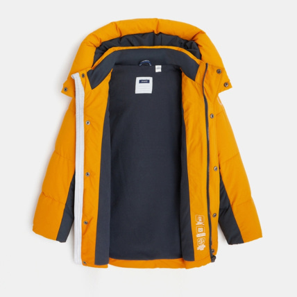 Avis Blouson doudoune à capuche jaune garçon OKAIDI 3