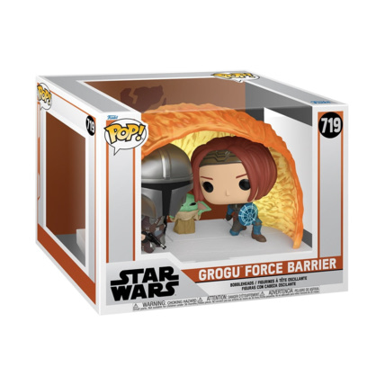 Avis Figurine Grogu et la barrière de force The Mandalorian Star Wars Pop FUNKO 1