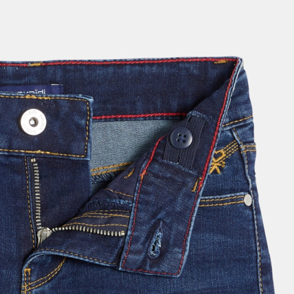 Avis Short en jean ceinturé bleu fille OKAIDI 6