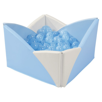 Avis Piscine à balles d'angle lotus avec balles Wesco 2