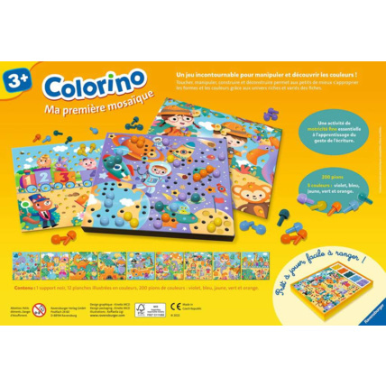 Avis Colorino Ma première mosaïque - de 3 ans RAVENSBURGER 2