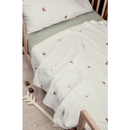 Avis Drap plat bébé coton bio Petite Plume KADOLIS 1
