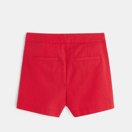 Avis Short chic uni rouge fille OKAIDI 3