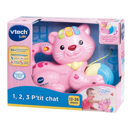 Avis 1,2,3 P'tit Chat Rose VTech 2