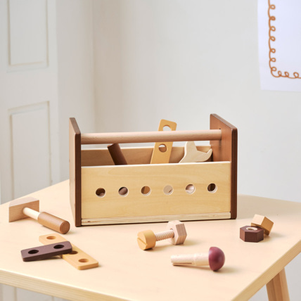 Avis Boîte À Outils En Bois noyer Petite Amélie 6