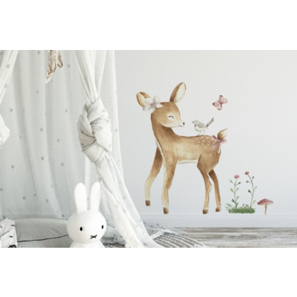 Avis Stickers Bambi et fleurs Mon Lit Cabane 3