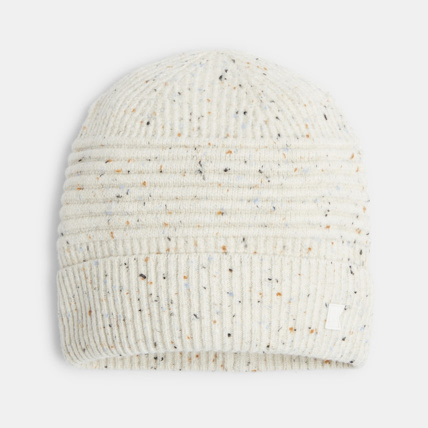 Avis Bonnet en tricot chiné beige garçon OKAIDI 1