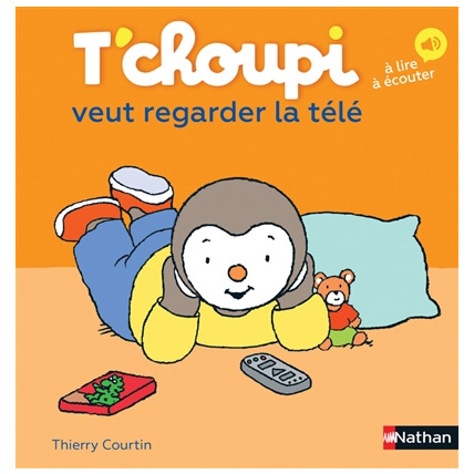 Avis Livre T'choupi veut regarder la télé NATHAN 1