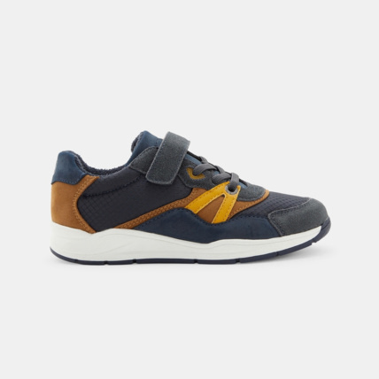 Avis Tennis running multicolores lacets et scratch grises garçon OKAIDI 1