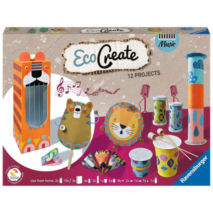 Avis EcoCreate - Crée tes propres instruments de musiques - de 6 ans RAVENSBURGER 1