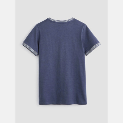 Avis T-shirt en jersey piqué bleu garçon OKAIDI 2