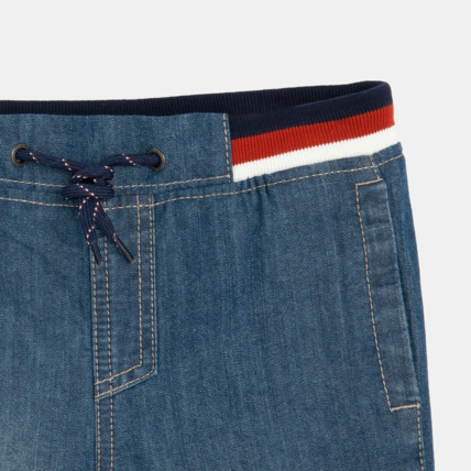 Avis Bermuda slim en jean bleu garçon OKAIDI 3