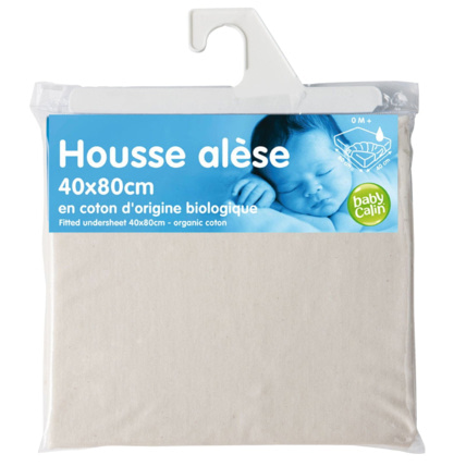 Avis Housse alèse Bio  Babycalin 1
