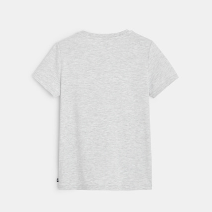 Avis T-shirt à message et sequins gris garçon OKAIDI 3