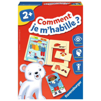 Avis Comment je m'habille ? - de 2 ans RAVENSBURGER 1