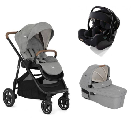 Avis Poussette trio versatrax + siege auto i-jemini + nacelle ramble xl  Joie 1