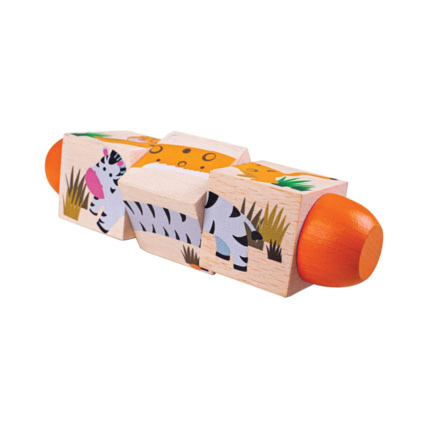 Avis Jeu en bois Blocs Twist Jungle BIGJIGS 1
