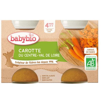 Avis Petit pot Carotte du Centre-Val de Loire Babybio 1