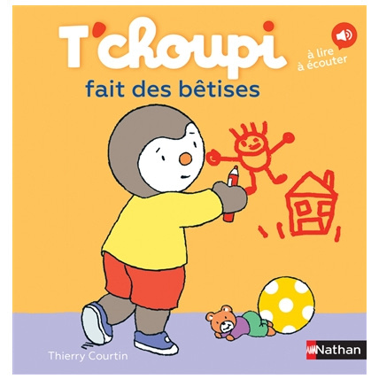 Avis Livre T'choupi fait des bêtises NATHAN 1
