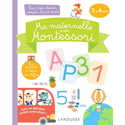 Avis Ma maternelle avec MONTESSORI, 3-4 ans LAROUSSE 1