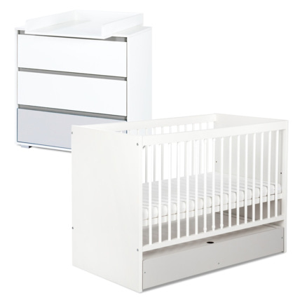 Avis Ensemble commode à langer et lit enfant convertible DALIA Mon Mobilier Design 6