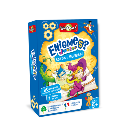 Avis Jeu éducatif Enigmes Junior - Contes et Merveilles BIOVIVA 1