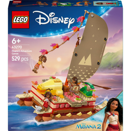 Avis Princess Le bateau d'aventure de Vaiana Disney LEGO 1