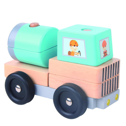 Avis Jouet bois Camion a construire en bois CARREFOUR WOODEN 1
