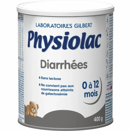 Lait Physiolac Épisodes diarrhéiques 0-12 mois Physiolac