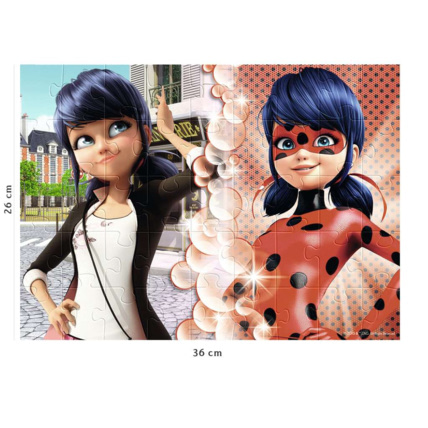 Avis Puzzle Marinette vs Lady Bug / Miraculous - de 5 ans RAVENSBURGER 3