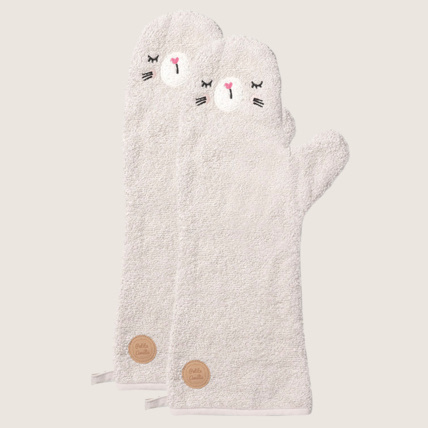 Avis Lot de 2 gants de toilette lapin Lapi Petite Amélie 1
