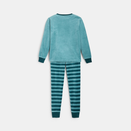 Avis Pyjama 2 pièces en velours bleu garçon OKAIDI 4
