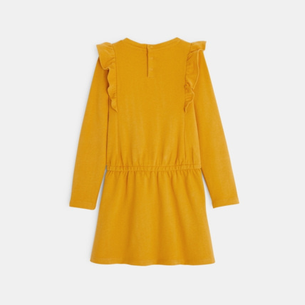 Avis Robe en molleton doux jaune fille OKAIDI 2