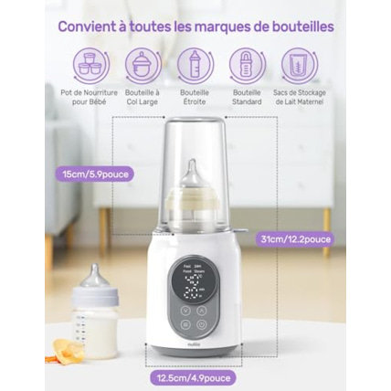 Avis Chauffe-biberon rapide 6 en 1 NULIIE 4