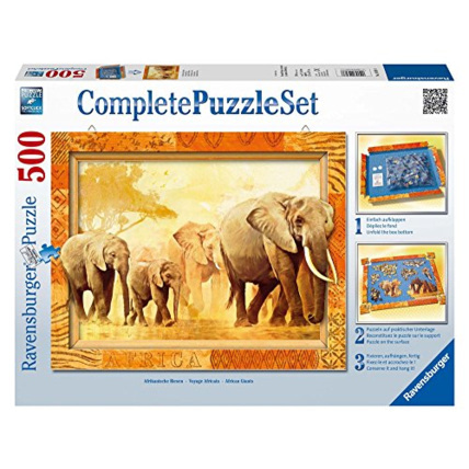 Avis Puzzle - Complete Set - Voyage africain - 500 pièces RAVENSBURGER 1