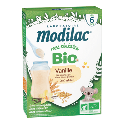 Avis Céréales Bio Vanille 250g Modilac 1