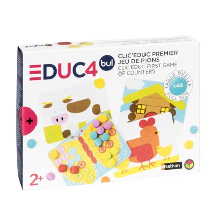 Avis Clic Educ Premier jeu de pions Oxybul 1