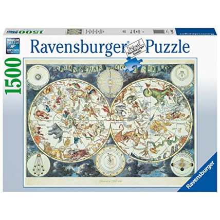 Avis Puzzle - Mappemonde des animaux fantastiques - 1500 pièces RAVENSBURGER 1